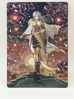 The Wandering Emperor Art Card (50/81) Art Series: Kamigawa: Neon Dynasty... - Image 1