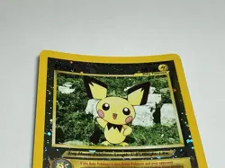 Pokemon 2001 Promo Pichu Reverse Holo Black Star WOTC 35/53 - Image 2