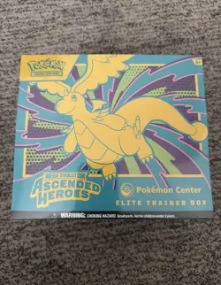 Pokemon Ascended Heroes ETB Pokemon Center Exclusive - Factory Sealed NEW - Image 1