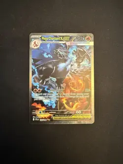 Mega Charizard X EX Full Art Holo 360 HP Pokemon TCG Card 125/094 - Image 3