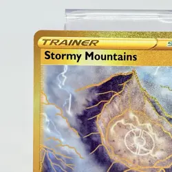 Pokemon TCG Stormy Mountains Evolving Skies 232/203 Holo Secret Rare NM - Image 2