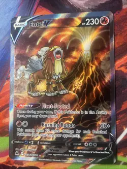 Entei v Crown Zenith Galarian Gallery Holo Ultra Rare Pokemon TCG GG36/GG70 NM - Image 4