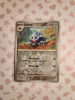 Lairon 121/167 Reverse Holo Sv06: Twilight Masquerade Pokemon TCG - Image 1