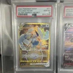 Pokemon Lugia VSTAR Secret Rare 211/195 Silver Tempest PSA 10 Holo English - Image 1