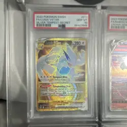 Pokemon Lugia VSTAR Secret Rare 211/195 Silver Tempest PSA 10 Holo English - Image 2