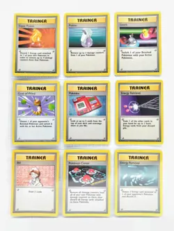 Pokemon Center - Trainer - 1st Edition Base Set Shadowless 9 CARD LOT *M/NM* - Image 1