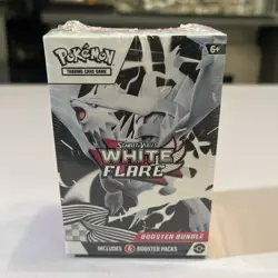 White Flare Booster Bundle Pokemon Cards TCG Sealed - Image 1