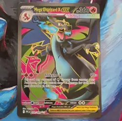 Pokemon TCG Mega Charizard X EX Full Art Ultra Rare Evolutions 109/094 NM - Image 1