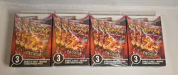 Pokemon TCG Scarlet & Violet Obsidian Flames 4X 3-Pack Hanger Box Sealed - Image 1