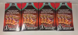 Pokemon TCG Scarlet & Violet Obsidian Flames 4X 3-Pack Hanger Box Sealed - Image 2
