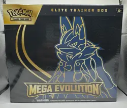 Pokemon Mega Evolution Lucario ETB FACTORY SEALED - Image 1
