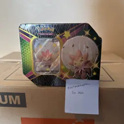 Pokemon Shining Fates V Tin -Eldegoss - Sealed 820650829505 - Image 1