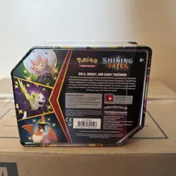 Pokemon Shining Fates V Tin -Eldegoss - Sealed 820650829505 - Image 3