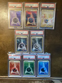 Pokemon Call of Legends PSA 10 Energy Set Play! Pokemon Promo - Image 1