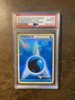 Pokemon Call of Legends PSA 10 Energy Set Play! Pokemon Promo - Image 4