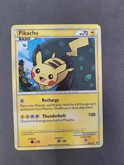 LP/NM Pikachu HGSS03 Pokemon TCG: 2010 HGSS Black Star Promo - Image 1