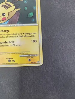 LP/NM Pikachu HGSS03 Pokemon TCG: 2010 HGSS Black Star Promo - Image 3