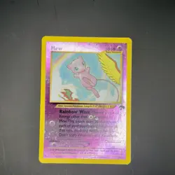Pokemon Southern Islands Mew 1/18 Reverse Holo LP - Image 3