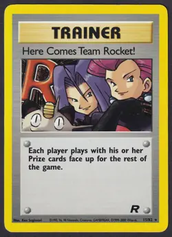 Pokemon Here Comes Team Rocket! 15/82 Holo Team Rocket - Image 1