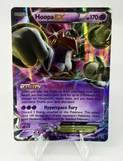 Hoopa EX XY71 XY Promos Black Star Promo Holo Pokemon Card - Image 1