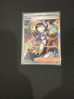 Poppy 227/197 Special Illustration Holo Card Obsidian Flames Pokemon SV03 - Image 1