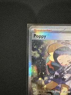 Poppy 227/197 Special Illustration Holo Card Obsidian Flames Pokemon SV03 - Image 3