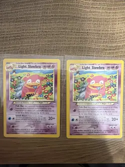Pokemon TCG Light Slowbro 2002 Neo Destiny Card 51/105 Regular Vintage LP - Image 5