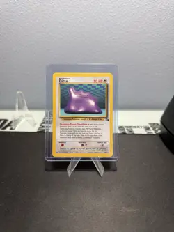 Pokemon TCG Ditto Fossil Non-Holo Rare #18/62 LP Condition - Image 1