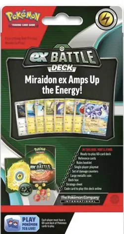 Brand new Pokemon TCG: Miraidon EX Battle Deck - Image 2