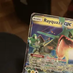 Pokemon Rayquaza GX 109/168 Holo Rare 2018 Basic HP180 Pokemon TCG Card Stock - Image 2