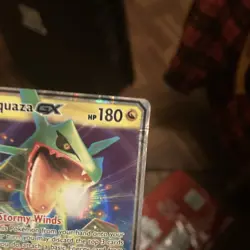 Pokemon Rayquaza GX 109/168 Holo Rare 2018 Basic HP180 Pokemon TCG Card Stock - Image 3