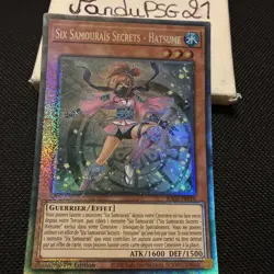 Yu-Gi-Oh! Six Samourais Secrets - Hatsume : CR RA03-FR016 Collector Rare - Image 2