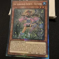 Yu-Gi-Oh! Six Samourais Secrets - Hatsume : CR RA03-FR016 Collector Rare - Image 3