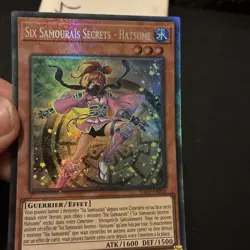 Yu-Gi-Oh! Six Samourais Secrets - Hatsume : CR RA03-FR016 Collector Rare - Image 4