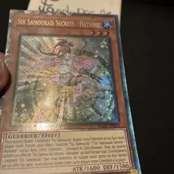 Yu-Gi-Oh! Six Samourais Secrets - Hatsume : CR RA03-FR016 Collector Rare - Image 5