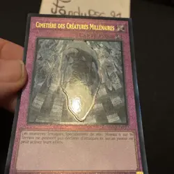 Yu-Gi-Oh! Cimetiere des Creatures Millenaires : UL RA03-FR077 Ultimat Rare - Image 4