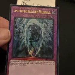 Yu-Gi-Oh! Cimetiere des Creatures Millenaires : UL RA03-FR077 Ultimat Rare - Image 5