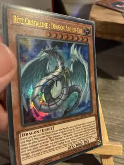 Carte Yu Gi Oh Bete Cristalline Dragon Arc En Ciel Gfp2 Fr001 Ultra Rare - Image 3