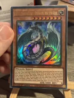 Carte Yu Gi Oh Bete Cristalline Dragon Arc En Ciel Gfp2 Fr001 Ultra Rare - Image 4