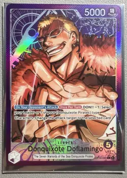 Donquixote Doflamingo Leader OP14-060 (Alternate Art) - Image 1