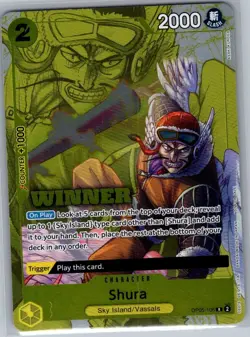 Shura (Winner Pack Vol. 7) OP05-106 English - One Piece Card - NM - Image 1