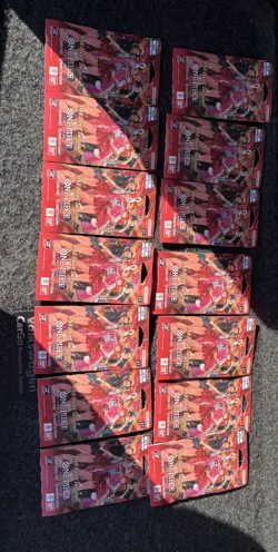 (Lot of 14) One Piece EB-03 Heroines Edition Sleeved Booster Packs - SEALED NEW - Image 1