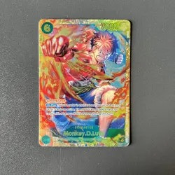 One Piece card game Monkey.D.Luffy OP13-118 Carrying on his Will ENG Near Mint - Image 1