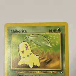 Chikorita - 54/111 - Pokemon Neo Genesis Unlimited Card WOTC NM Vtg Trading - Image 4