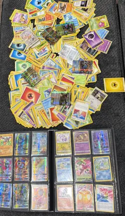 700 Plus Card Lot Pokemon Alot Of Rare Cards Look Through Pictures - Image 1