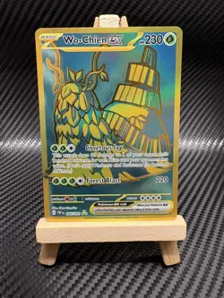 Pokemon TCG Wo-Chien EX 240/091 Paldean Fates Hyper Rare Card NM - Image 1