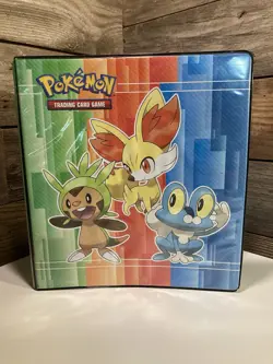 Pokemon Trading Card Game Three Ring Binder Empty No Cards Included 25 Sleeves - Image 1