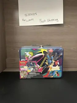 Pokemon 2025 Fall Mega Collector Chest Tin Box - 6 Packs & 3 Foil Cards - Image 1