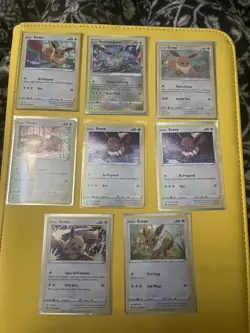 63x english pokemon TCG black star promo card lot assorted pikachu eevee umbreon - Image 4