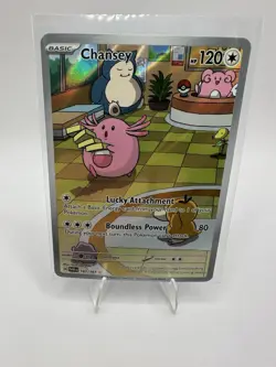 Pokemon Trading Card: Chansey IR 187/167 (Mint - Near Mint) - Image 1